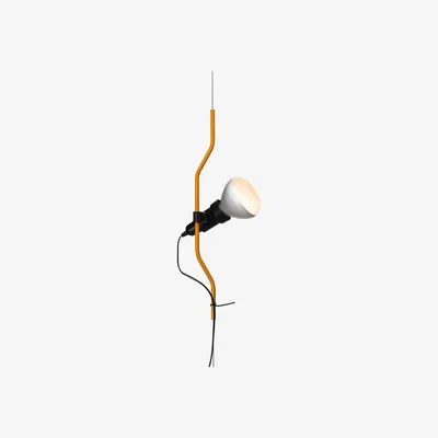 Heal's Flos Parentesi Floor Light Orange - Heal's UK Lighting