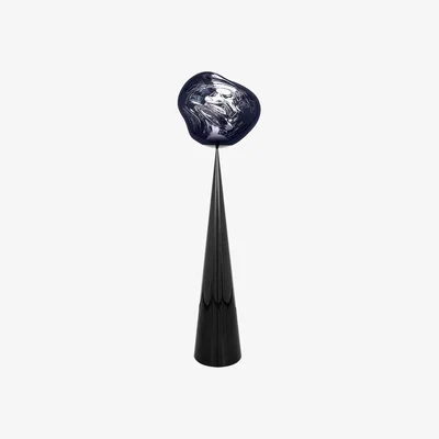 Heal's Tom Dixon Melt LED Cone Fat Floor Lamp Smoke