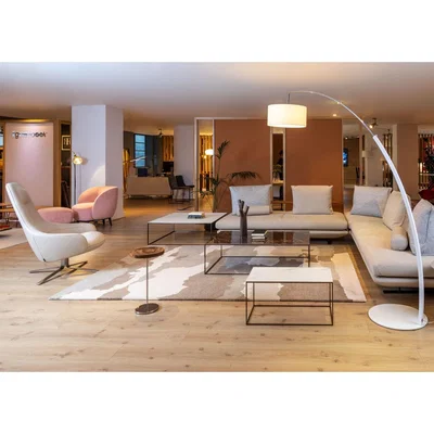 Heal's Ligne Roset Mama Floor Lamp Black Shade - Heal's UK Lighting