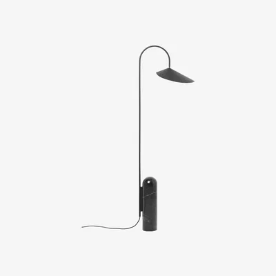 Heal's ferm LIVING Arum Floor Lamp Black - Heal's UK Lighting