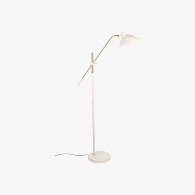 Heal's Heal's Milton Floor Lamp Cream - Heal's UK Lighting