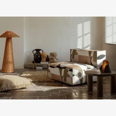 Heal's ferm LIVING Dou Floor Lamp Natural