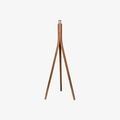 Heal's Heal's Baxter Wooden Floor Lamp Base Ash - Heal's UK Lighting