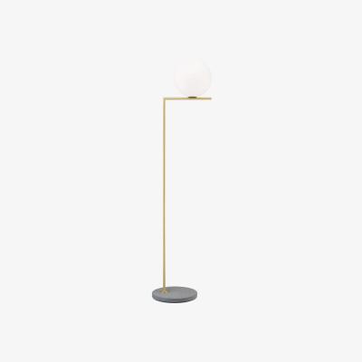 Heal's Flos Ic Garden F2 Floor Lamp Brushed Brass - Heal's UK Lighting - Heal's UK Outdoor Furniture