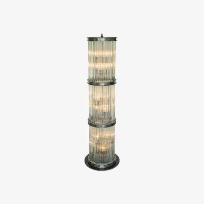 Heal's Timothy Oulton Rod Floor Lamp Natural Metal Tall - Heal's UK Lighting