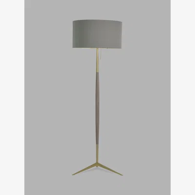 John Lewis John Lewis Spindle Wooden Floor Lamp