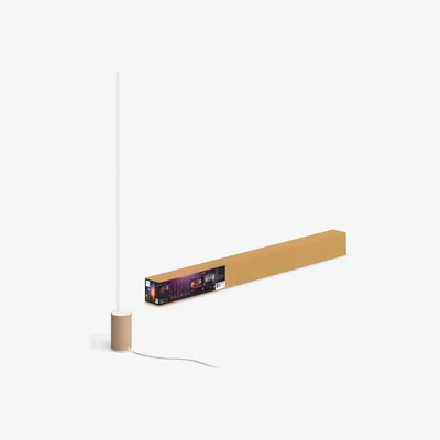 John Lewis Philips Hue Signe Gradient Floor Lamp, Oak