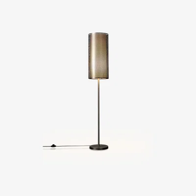 John Lewis John Lewis & Partners Meena Light Effects Floor Lamp, Gunmetal