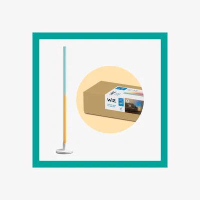 John Lewis WiZ 13W LED Pole Floor Lamp, White