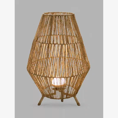 John Lewis Newgarden Sisine 70 Floor Lamp, Natural