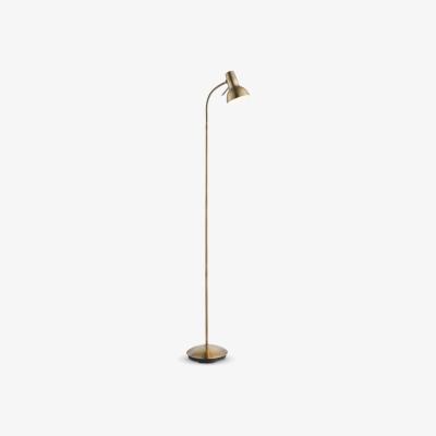 John Lewis Bay Lighting Malin Floor Lamp, Chrome