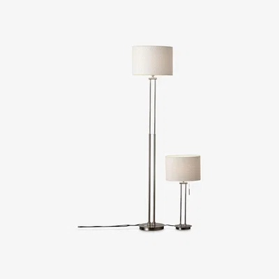 John Lewis John Lewis & Partners Preston Table and Floor Lamp Duo