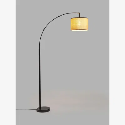 John Lewis John Lewis Angus Floor Lamp, Natural