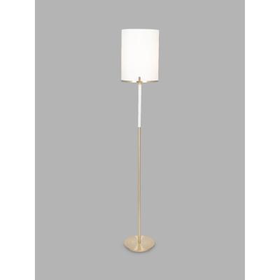 John Lewis Pacific Lifestyle Midland Floor Lamp, Champagne Gold