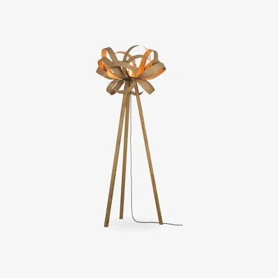 John Lewis Tom Raffield Skipper Floor Lamp