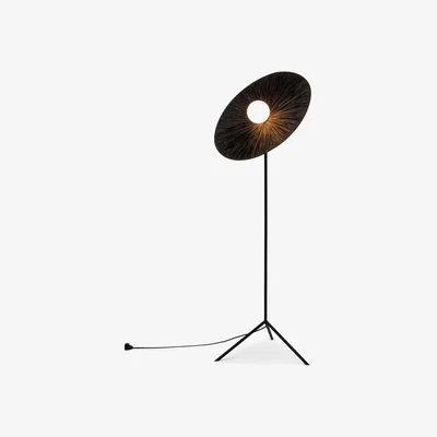 John Lewis Lights & Lamps Ridotti Raffia Floor Lamp