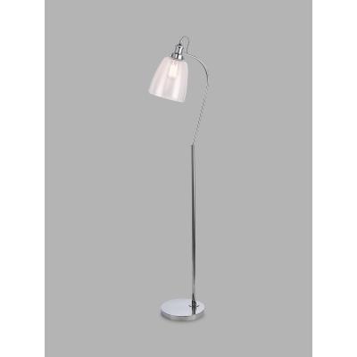 John Lewis John Lewis & Partners Revival Floor Lamp, Polished Nickel