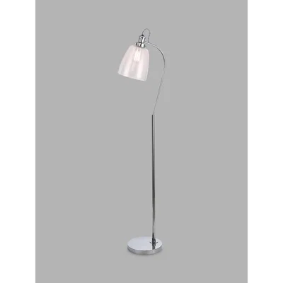 John Lewis John Lewis & Partners Revival Floor Lamp, Polished Nickel