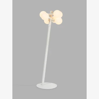 John Lewis Tala Echo LED Floor Lamp, Matt White