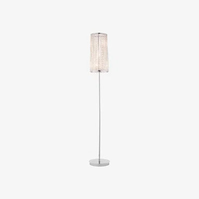 Knees Busia 3 Light Floor Lamp - Chrome