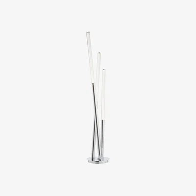 Knees Tonala 3 Light Floor Lamp - Stainless Steel