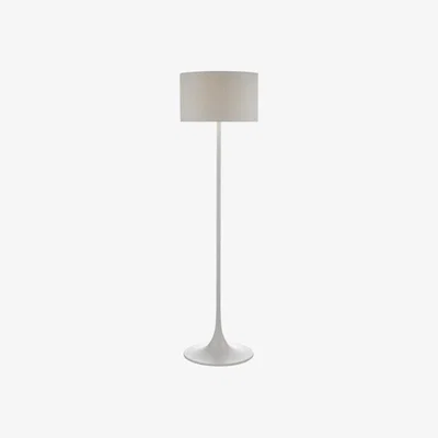 Knees dar lighting FUN4939 Floor Lamp With Shade - Grey