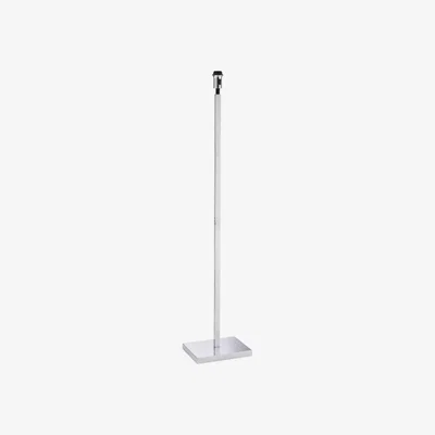 Knees Junee 1 Light Floor Lamp - Chrome