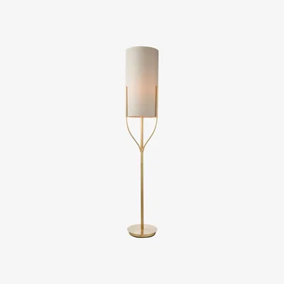Knees Bingara 1 Light Floor Lamp - Brushed Gold