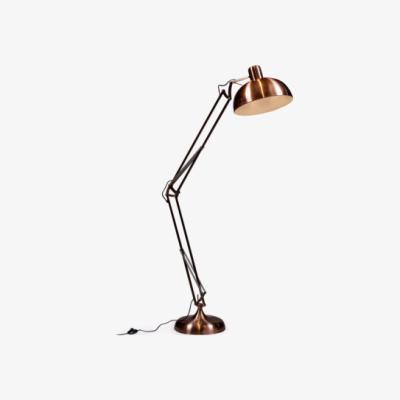 Knees HJ Home Desk Style Floor Lamp - Copper