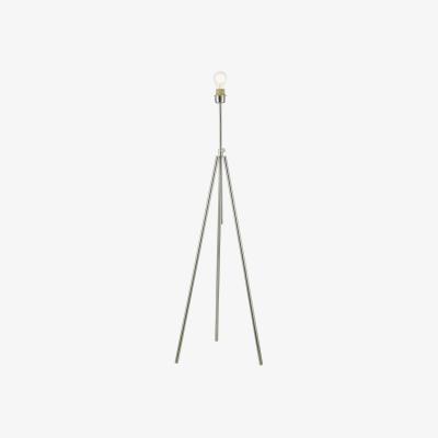 Knees dar lighting SKA4950 Skate Tripod Floor Lamp Base Only - Chrome