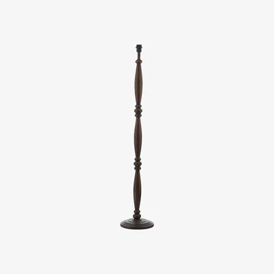 Knees dar lighting HAY4947 Hayward Floor Lamp Base Only - Dark Wood