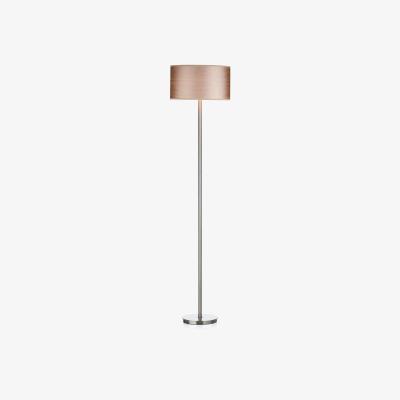 Knees Dar Lighting TUS4946 Tuscan Floor Lamp Base Satin Chrome