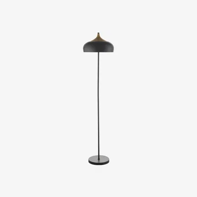 Knees dar lighting GAU4922 Gaucho 2 Light Floor Lamp - Black