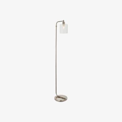 Knees Thierry 1 Light Floor Lamp - Brushed Nikel