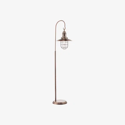 Knees Dar Lighting TER4964 Terrace Floor Lamp Copper