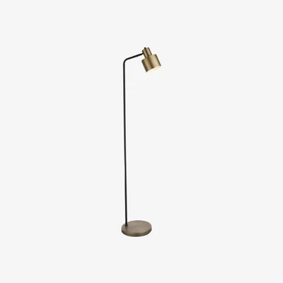 Knees Guyra 1 Light Floor Lamp - Brass