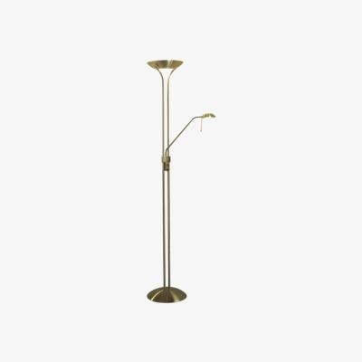 Knees dar lighting MON4975 Montana Floor Lamp - Antique Brass