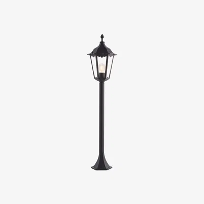 Knees Capella Medium 1 Light Outdoor Floor Lamp - Black