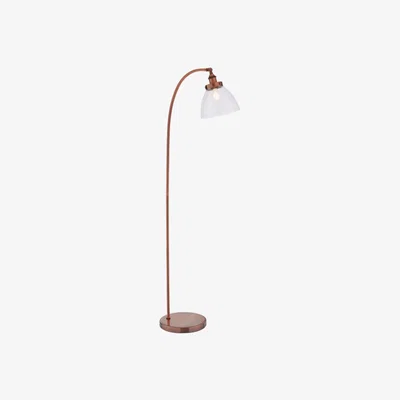 Knees Celaya 1 Light Floor Lamp - Aged Copper