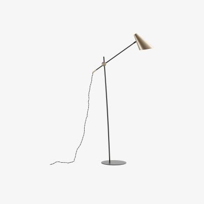 La Redoute Baréa Adjustable Reading Floor Lamp in Metal