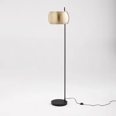 La Redoute Elori Metal & Brass Floor Lamp