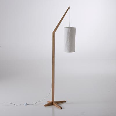 La Redoute Setto Ash & Linen Floor Lamp
