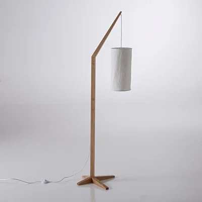 La Redoute Setto Ash & Linen Floor Lamp