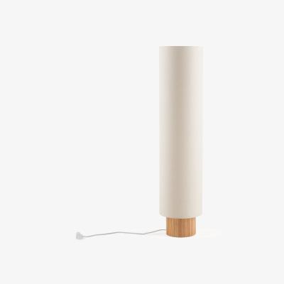 La Redoute Bruisse Ash and Linen Floor Lamp