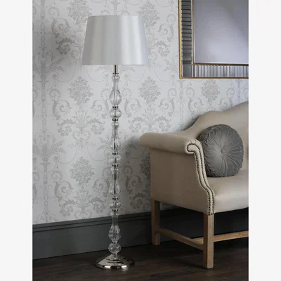 Marks & Spencer Laura Ashley Bradshaw Floor Lamp - Silver, Silver