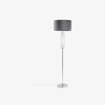Marks & Spencer M&S Madrid Floor Lamp - Silver Mix, Silver Mix,Polished Brass
