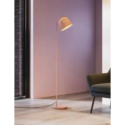 Marks & Spencer M&S Finn Scandi Metal Floor Lamp - Blush, Blush,Black