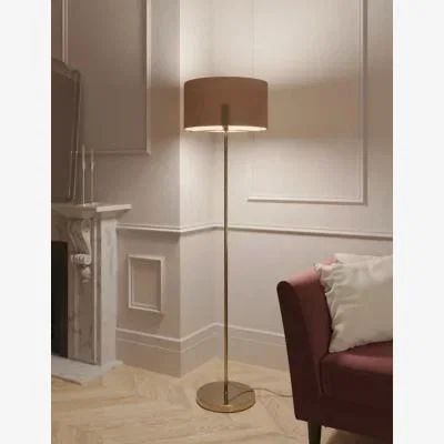 Marks & Spencer M&S Melanie Floor Lamp - Antique Brass, Antique Brass