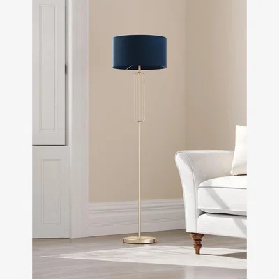Marks & Spencer M&S Madrid Floor Lamp - Polished Brass, Polished Brass