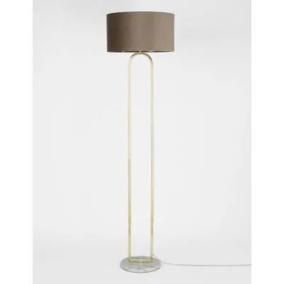 Marks & Spencer M&S Melrose Floor Lamp - Latte, Latte,Mink